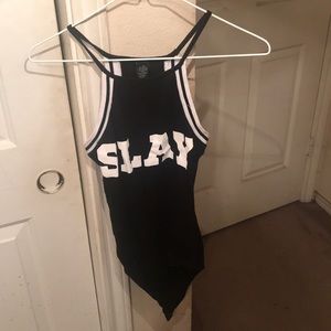 “Slay”bodysuit